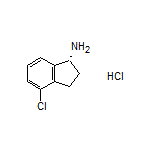 (R)-4-Chloroindane-1-amine Hydrochloride