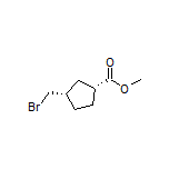 Methyl (1R,3S)-3-(Bromomethyl)cyclopentanecarboxylate