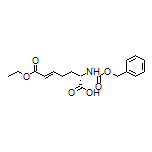 (S,E)-2-(Cbz-amino)-7-ethoxy-7-oxo-5-heptenoic Acid