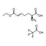 (S,E)-2-Amino-7-ethoxy-7-oxo-5-heptenoic Acid Trifluoroacetate