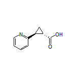 (1S,2S)-2-(2-Pyridyl)cyclopropanecarboxylic Acid