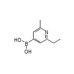 2-Ethyl-6-methylpyridine-4-boronic Acid