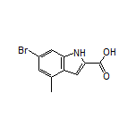 6-Bromo-4-methyl-1H-indole-2-carboxylic Acid