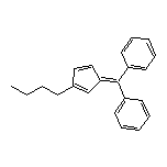 [(3-Butylcyclopenta-2,4-dien-1-ylidene)methylene]dibenzene