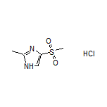 2-Methyl-4-(methylsulfonyl)-1H-imidazole Hydrochloride