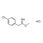 Methyl 2-(4-Chlorophenyl)acetimidate Hydrochloride