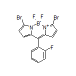 3,7-Dibromo-5,5-difluoro-10-(2-fluorophenyl)-5H-dipyrrolo[1,2-c:2’,1’-f][1,3,2]diazaborinin-4-ium-5-uide