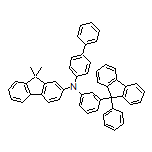 N-(4-Biphenylyl)-9,9-dimethyl-N-[3-(9-phenyl-9H-fluoren-9-yl)phenyl]-9H-fluoren-2-amine