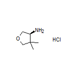 (S)-4,4-Dimethyltetrahydrofuran-3-amine Hydrochloride