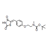 (Z)-5-[4-[2-[Boc-(methyl)amino]ethoxy]benzylidene]thiazolidine-2,4-dione