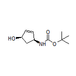 (1R,4S)-4-(Boc-amino)-2-cyclopentenol