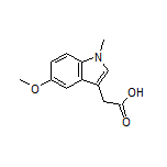 2-(5-Methoxy-1-methyl-3-indolyl)acetic Acid