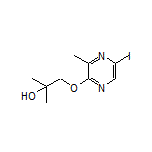 1-[(5-Iodo-3-methyl-2-pyrazinyl)oxy]-2-methyl-2-propanol