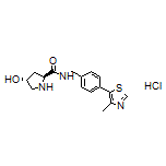 (2S,4R)-4-Hydroxy-N-[4-(4-methyl-5-thiazolyl)benzyl]pyrrolidine-2-carboxamide Hydrochloride