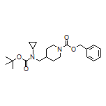 N-Boc-N-[(1-Cbz-4-piperidyl)methyl]cyclopropanamine