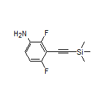 2,4-Difluoro-3-[(trimethylsilyl)ethynyl]aniline