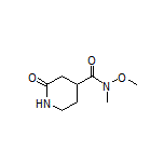 N-Methoxy-N-methyl-2-oxopiperidine-4-carboxamide