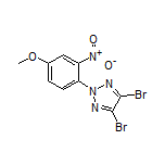 4,5-Dibromo-2-(4-methoxy-2-nitrophenyl)-2H-1,2,3-triazole