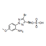 2-(4,5-Dibromo-2H-1,2,3-triazol-2-yl)-5-methoxyaniline Sulfate