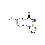 5-Methoxy-2-(2H-1,2,3-triazol-2-yl)benzoic Acid