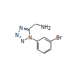 [1-(3-Bromophenyl)-1H-tetrazol-5-yl]methanamine