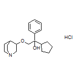 1-Cyclopentyl-1-phenyl-2-(quinuclidin-3-yloxy)ethanol Hydrochloride