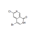 4-Bromo-6-chloro-2,7-naphthyridin-1(2H)-one