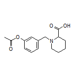 1-(3-Acetoxybenzyl)piperidine-2-carboxylic Acid