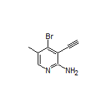 4-Bromo-3-ethynyl-5-methylpyridin-2-amine