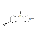 N-(4-Ethynylphenyl)-N,1-dimethylpyrrolidin-3-amine