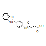 4-[[4-(2-Benzimidazolyl)phenyl]amino]-4-oxobutanoic Acid