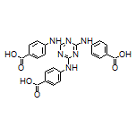 4,4’,4’’-[(1,3,5-Triazine-2,4,6-triyl)tris(azanediyl)]tribenzoic Acid