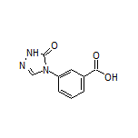 3-[5-Oxo-1H-1,2,4-triazol-4(5H)-yl]benzoic Acid