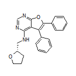 (S)-5,6-Diphenyl-N-[(2-tetrahydrofuryl)methyl]furo[2,3-d]pyrimidin-4-amine