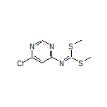 Dimethyl (6-Chloro-4-pyrimidinyl)dithioiminocarbonate