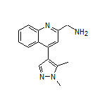 1-[4-(1,5-Dimethyl-4-pyrazolyl)-2-quinolyl]methanamine