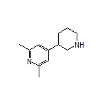 2,6-Dimethyl-4-(3-piperidyl)pyridine