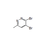 3,4-Dibromo-6-methylpyridazine