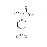 2-[4-(Methoxycarbonyl)phenyl]butanoic Acid