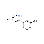 2-(3-Chlorophenyl)-4-methylpyrrole