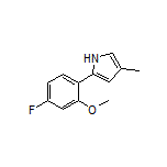 2-(4-Fluoro-2-methoxyphenyl)-4-methylpyrrole