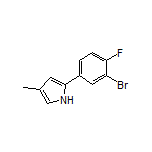 2-(3-Bromo-4-fluorophenyl)-4-methylpyrrole