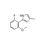 2-(2-Fluoro-6-methoxyphenyl)-4-methylpyrrole