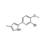 2-(3-Bromo-4-methoxyphenyl)-4-methylpyrrole