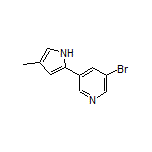 3-Bromo-5-(4-methyl-2-pyrrolyl)pyridine