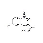 2-(5-Fluoro-2-nitrophenyl)-4-methylpyrrole