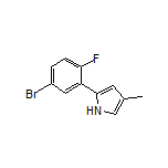 2-(5-Bromo-2-fluorophenyl)-4-methylpyrrole