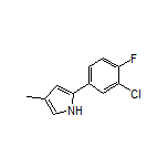 2-(3-Chloro-4-fluorophenyl)-4-methylpyrrole