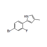 2-(4-Bromo-2-fluorophenyl)-4-methylpyrrole