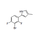 2-(3-Bromo-2,4-difluorophenyl)-4-methylpyrrole